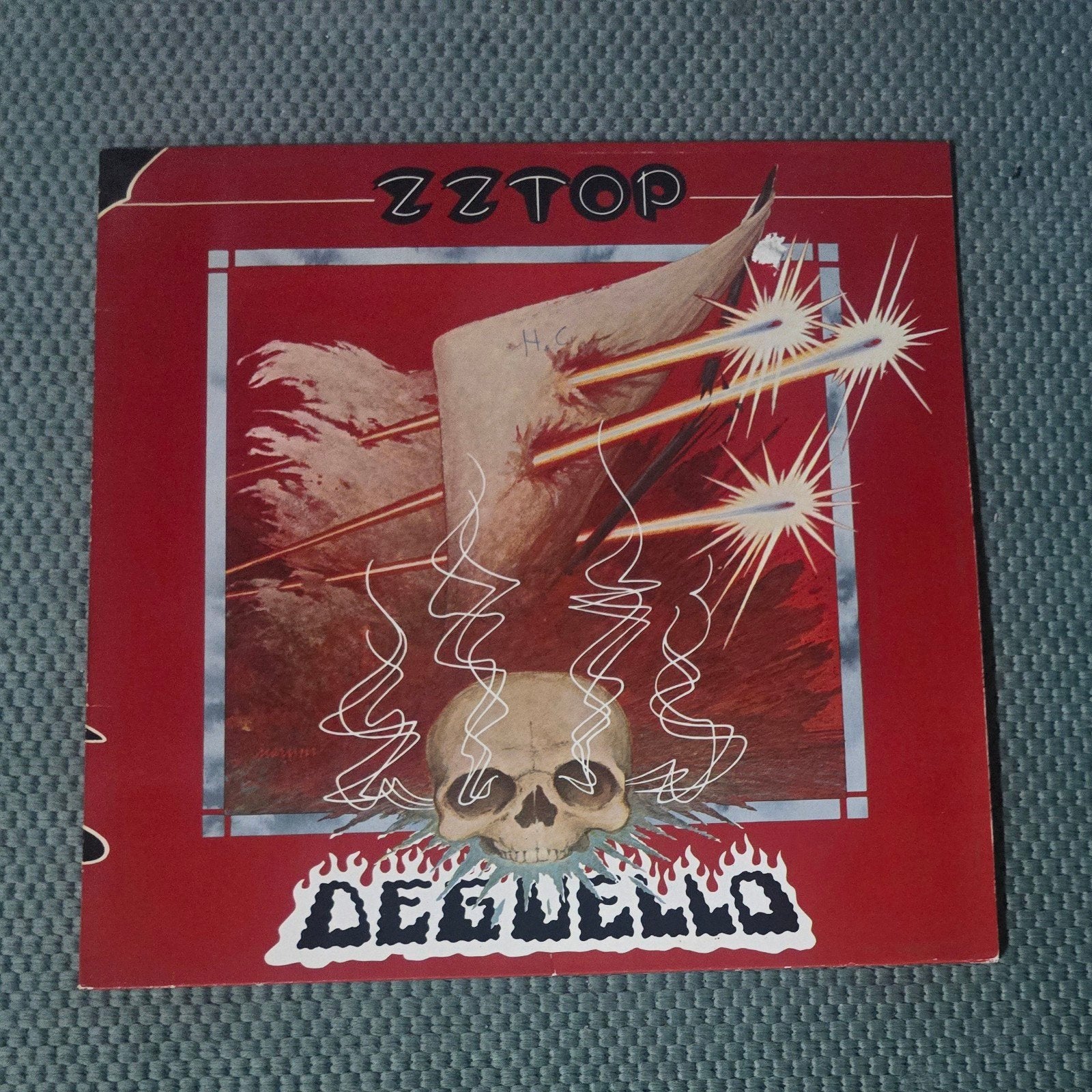zz top deguello lp, Cd's en Dvd's, Ophalen of Verzenden, Gebruikt, 12 inch, Poprock