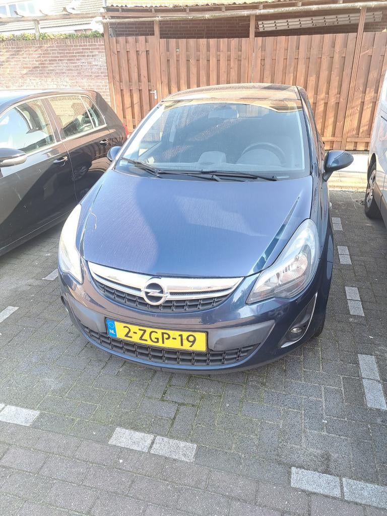 Te koop Opel Corsa 1.2, Auto's, Voorwielaandrijving, Stof, Blauw, Handgeschakeld