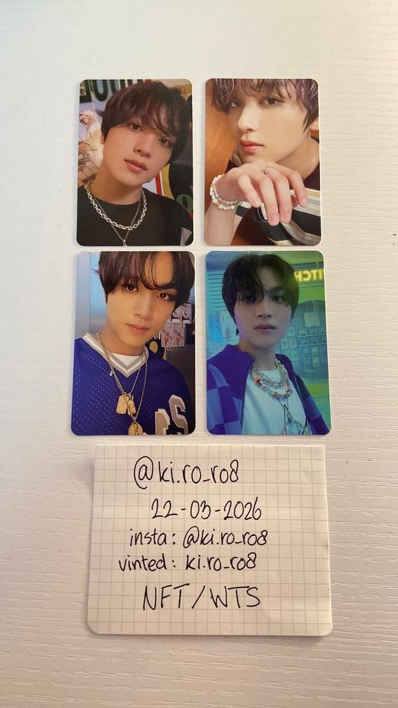 Nct dream haechan photocards beatbox glitchmode, Verzenden, Zo goed als nieuw, Foto of Kaart