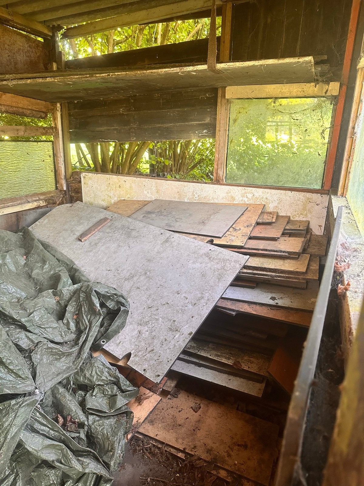 GRATIS - Diverse Trespa platen, Ophalen, Gebruikt, Overige materialen
