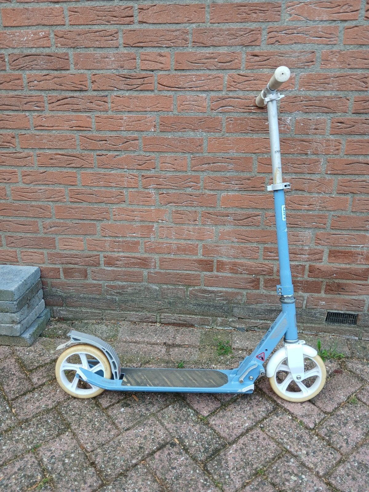 Oxelo Mid 7 step - Blauw, Fietsen en Brommers, Ophalen, Gebruikt, Gewone step, Oxelo