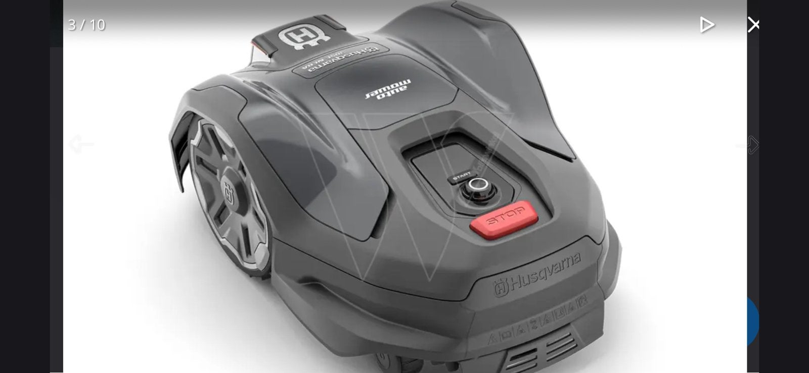 Husqvarna 305 E, Ophalen, Zo goed als nieuw, 20 tot 25 cm, Bestuurbaar via app