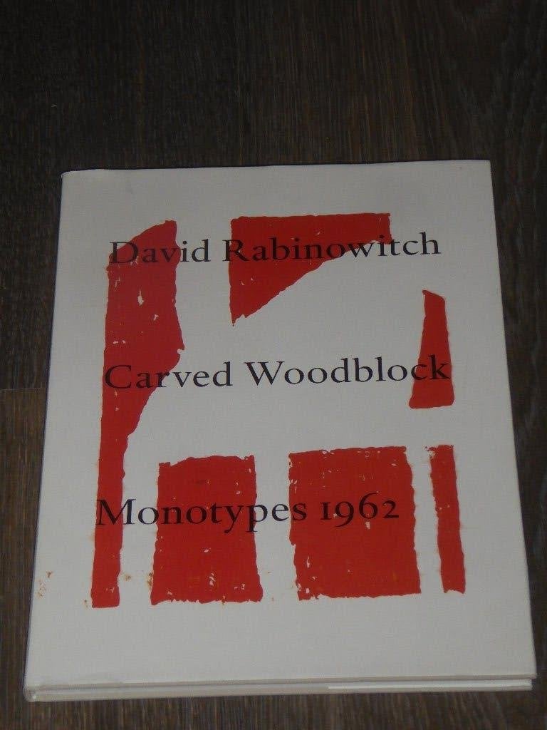 David Rabinowitch - Carved Woodblock Monotypes 1962, Ophalen of Verzenden, Zo goed als nieuw, Fictie, David Rabinowitch