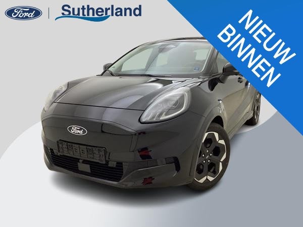 Ford Puma Gen-E Premium 44 kWh 168pk | Winterpack | Driver A, Auto's, Zwart, 700 kg, Leder en Stof, Origineel Nederlands