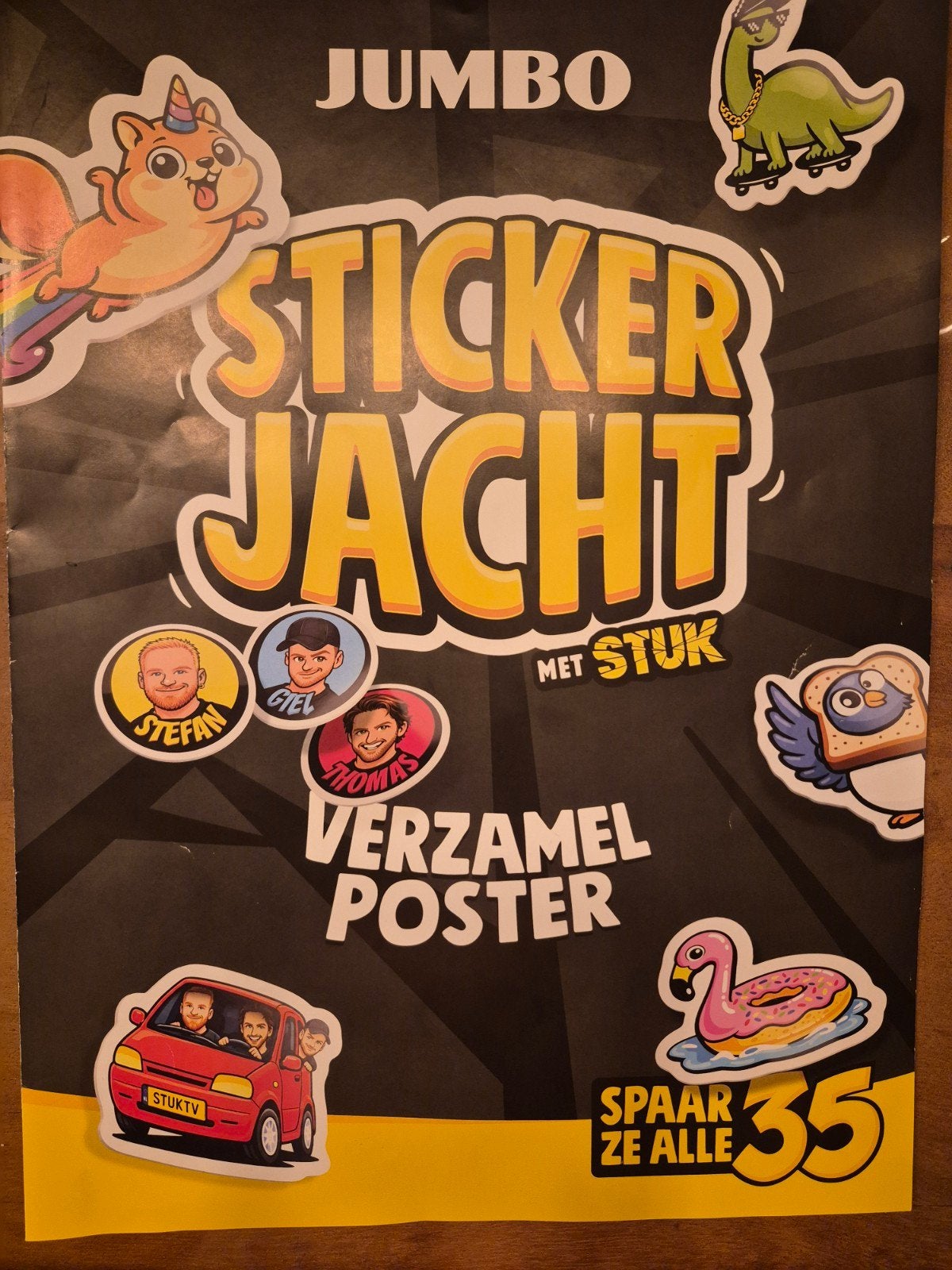 Jumbo Stickerjacht StukTV ruilen, Verzamelen, Supermarktacties, Jumbo, Ophalen