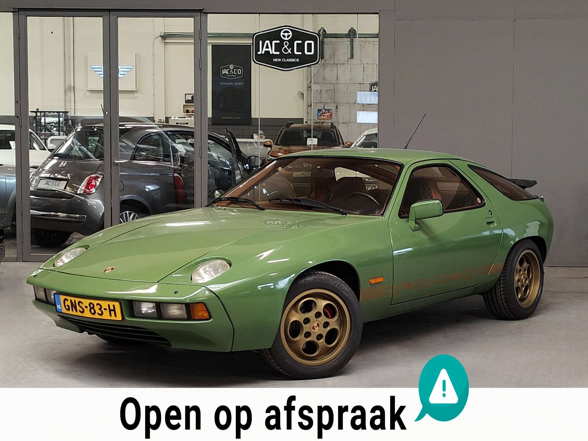 Porsche 928 4.5 V8 Coupé, Auto's, Gebruikt, Lederen bekleding, 4 stoelen, 4420 cc