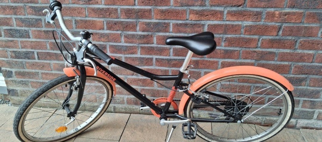 mooie en nette fiets kinderfiets 24 inch hybride Btwin, Ophalen, Zo goed als nieuw, 20 inch of meer