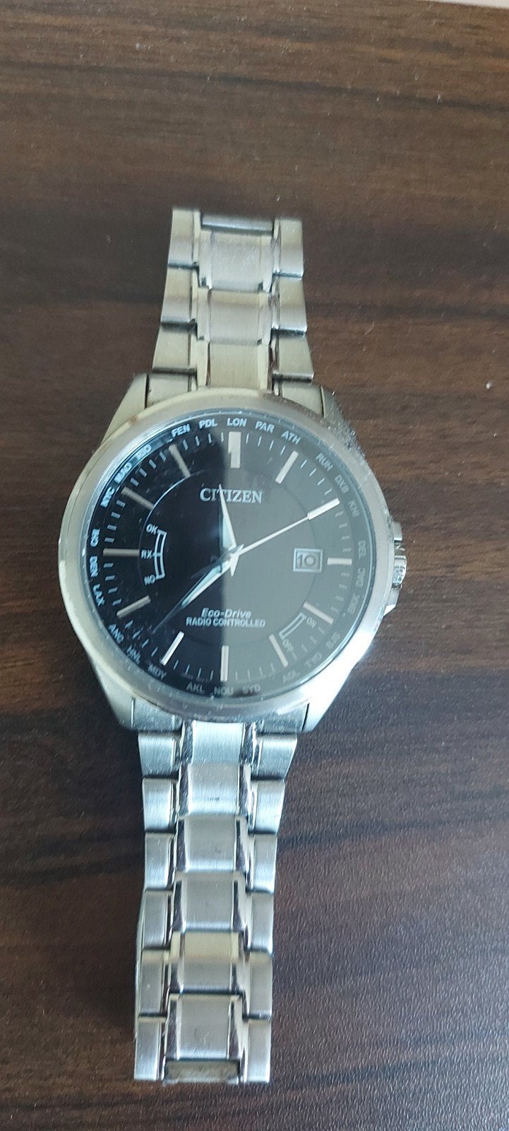 Citizen herenhorloge, Staal, Staal, Ophalen of Verzenden, Zo goed als nieuw