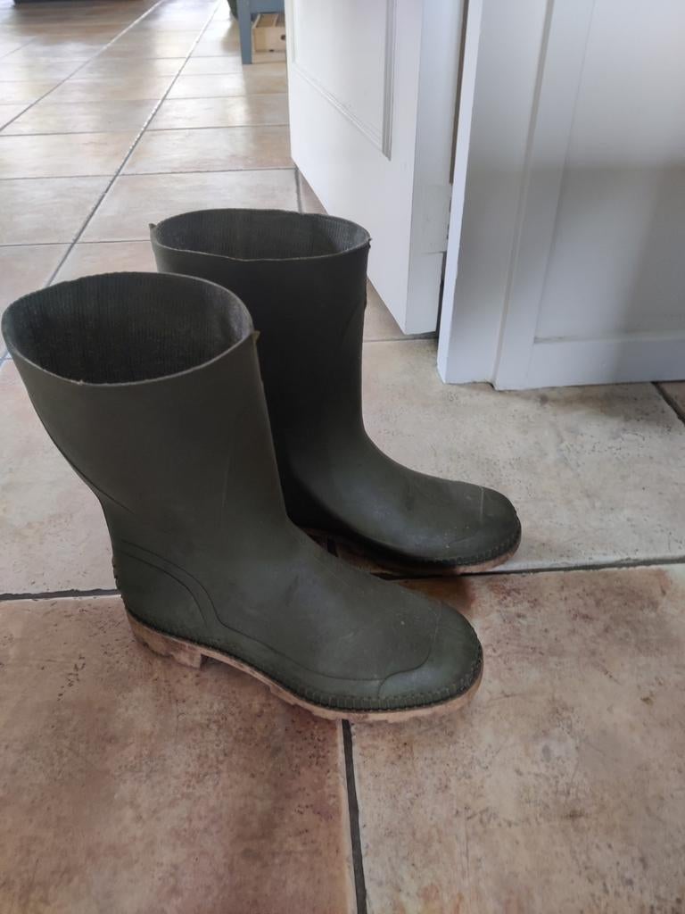 Pvc Laarzen, maat 40, Kleding | Dames, Hoge laarzen, Ophalen of Verzenden, Zo goed als nieuw, Groen