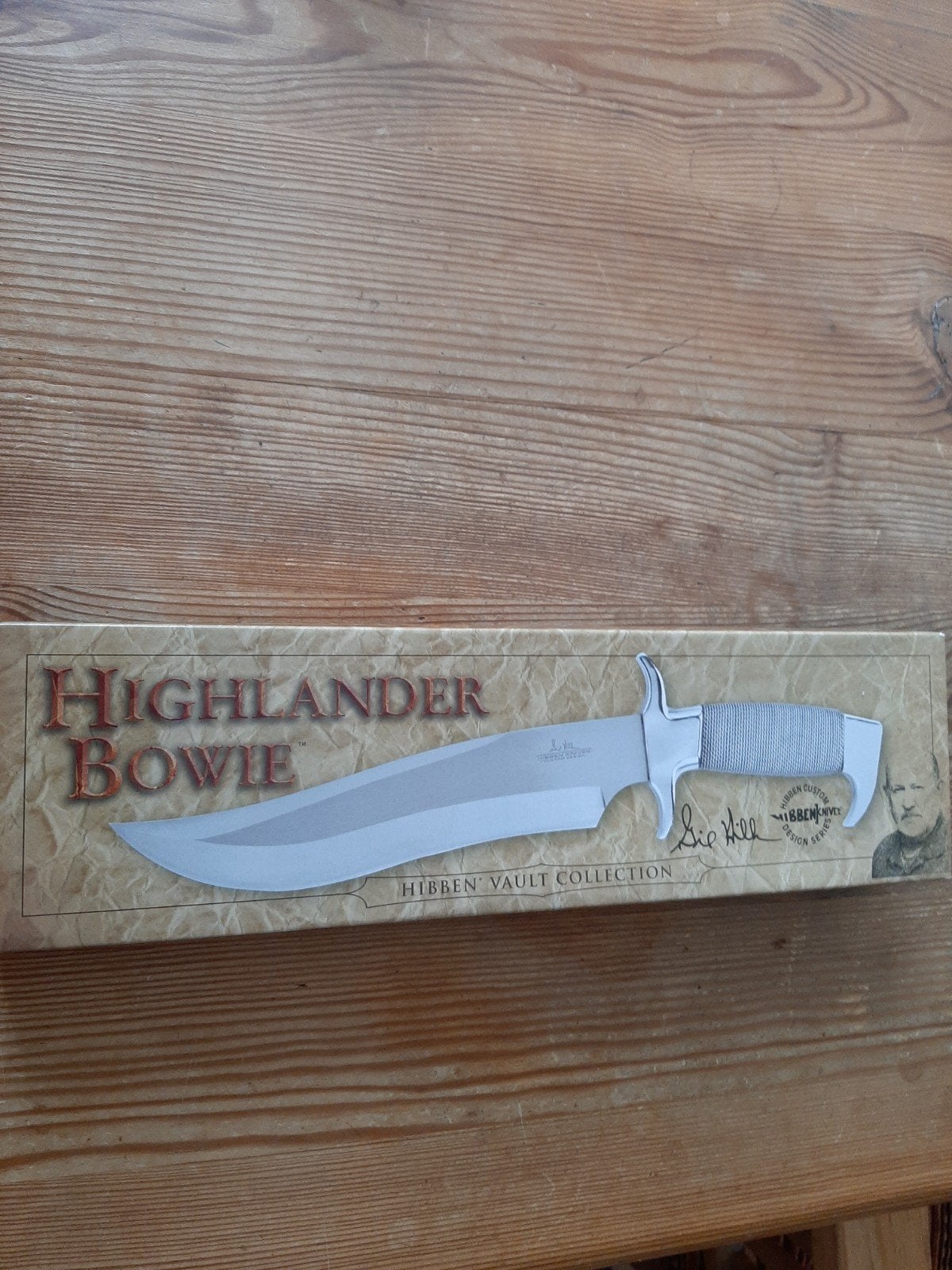 Hibben Knives Highlander Bowie, Ophalen of Verzenden, Landmacht, Amerika