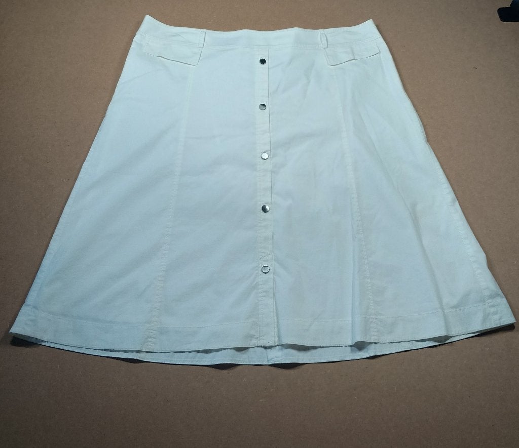 gerry weber rok, Kleding | Dames, Rokken, Wit, Maat 46/48 (XL) of groter, Ophalen of Verzenden, Gedragen