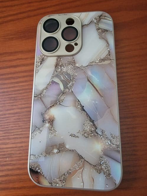 Stijlvol iPhone 14 Pro Hoesje met MagSafe - Marmerlook, IPhone 14 Pro, Nieuw, Hoesje of Tasje, Ophalen of Verzenden
