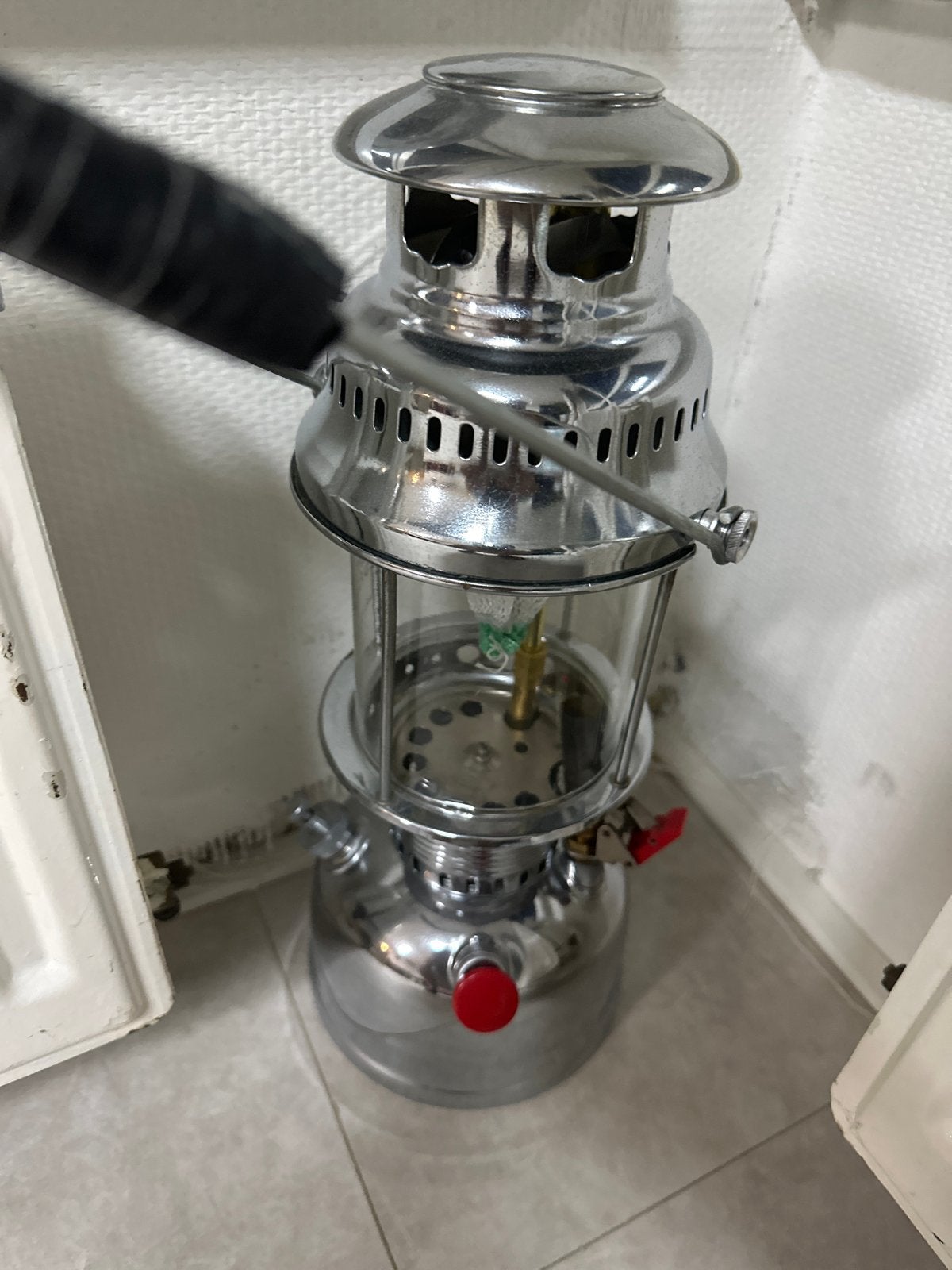 Vintage Petromax Kerosine Lamp - Klassiek & Functioneel, Antiek en Kunst, Ophalen of Verzenden