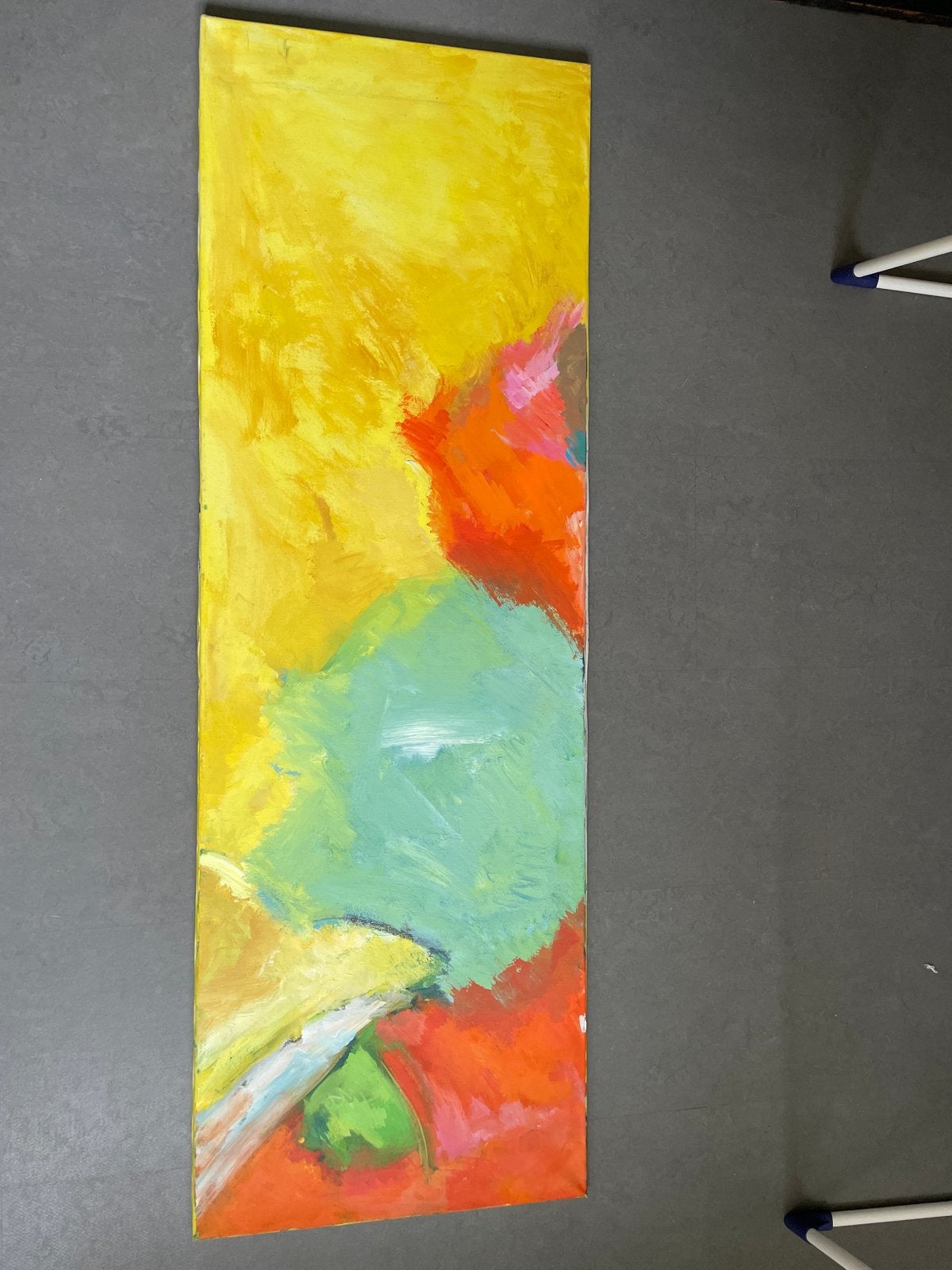 Abstract Schilderij - Levendige Kleuren, Antiek en Kunst, Ophalen