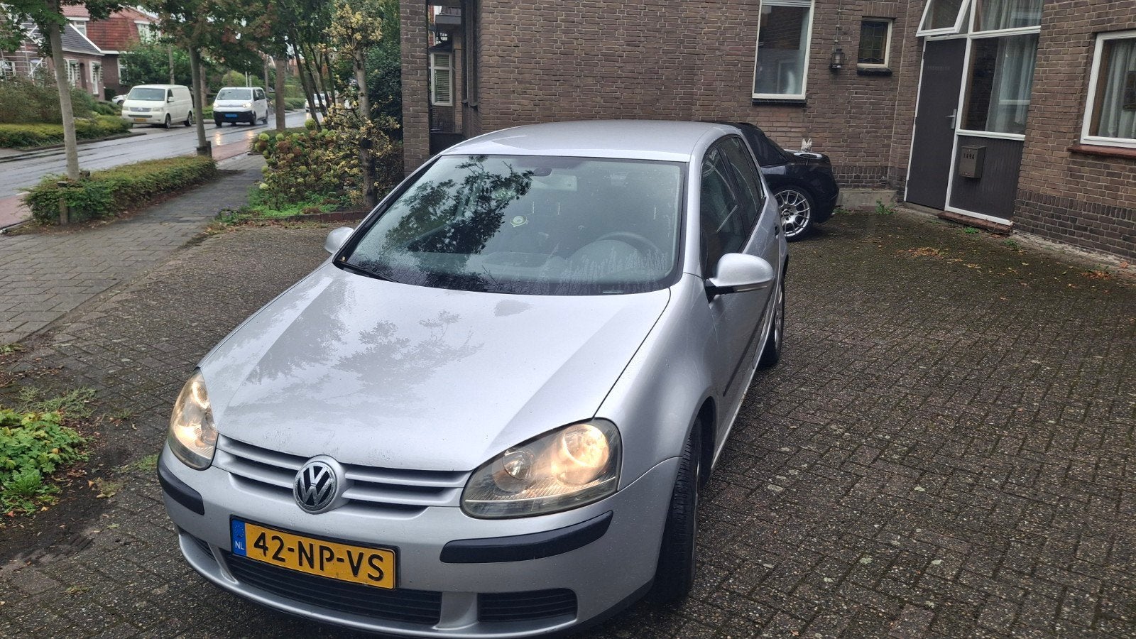 Volkswagen Golf 1.6 16V FSI 85KW 5D 2004 Grijs, Auto's, Voorwielaandrijving, 4 cilinders, 620 kg, Origineel Nederlands