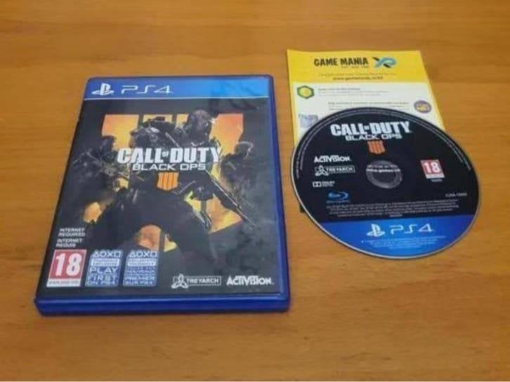 PS4 | Call OF Duty BLACK OPS 4, Spelcomputers en Games, Gebruikt, Vanaf 18 jaar, Shooter, Ophalen of Verzenden