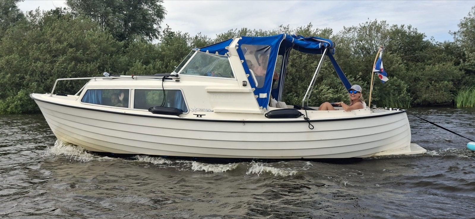 Risor 23 Noorse Spitsgatter, Watersport en Boten, Motorboten en Motorjachten, Overige merken, Gebruikt, Binnenboordmotor, Diesel