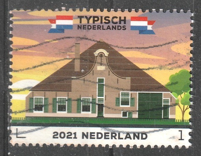 nvph 3909 Typisch Nederlands 2021, Ophalen of Verzenden, Na 1940, Gestempeld