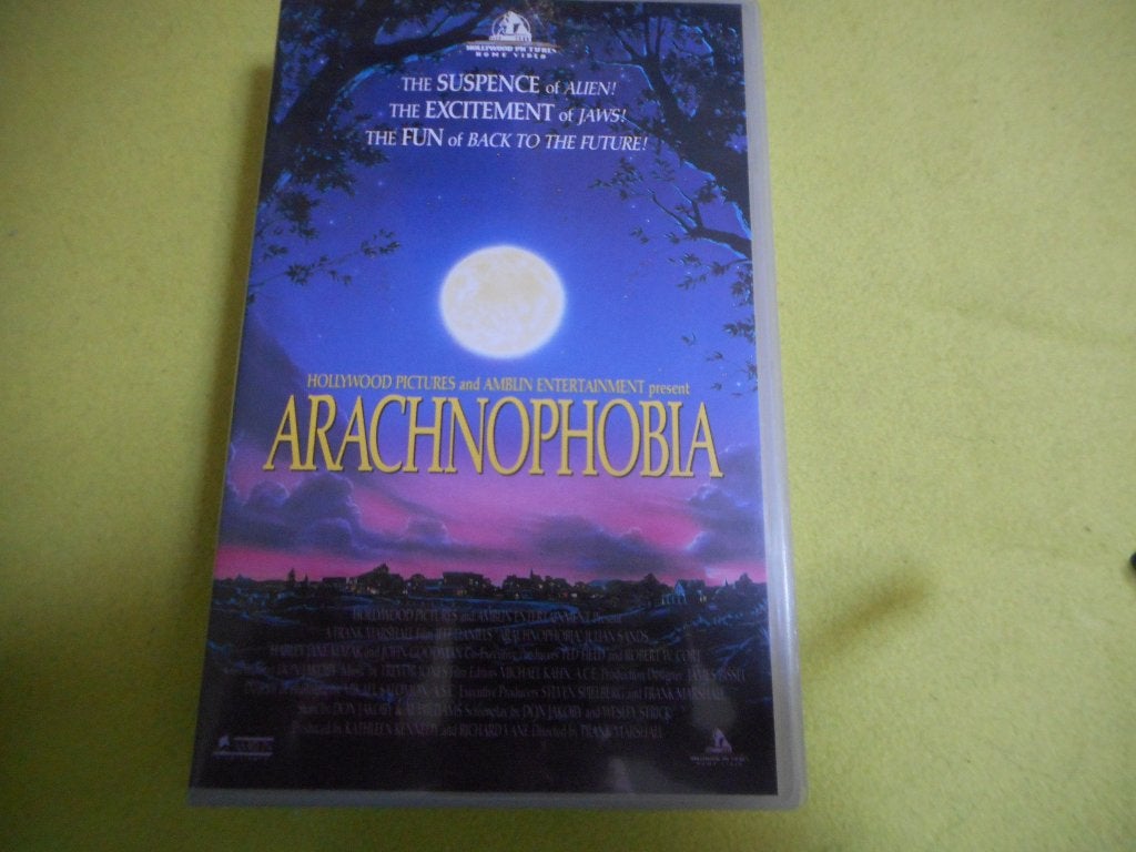 ARACHNOPHOBIA! Top Klassieker met Jeff Daniels Op VIDEO!, Cd's en Dvd's, Vanaf 12 jaar, Ophalen of Verzenden, Zo goed als nieuw