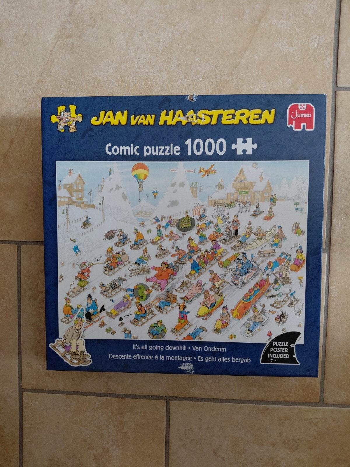 Jan van Haasteren Puzzel 1000 stukjes - De Kermis, Kinderen en Baby's, Speelgoed | Kinderpuzzels, Ophalen of Verzenden