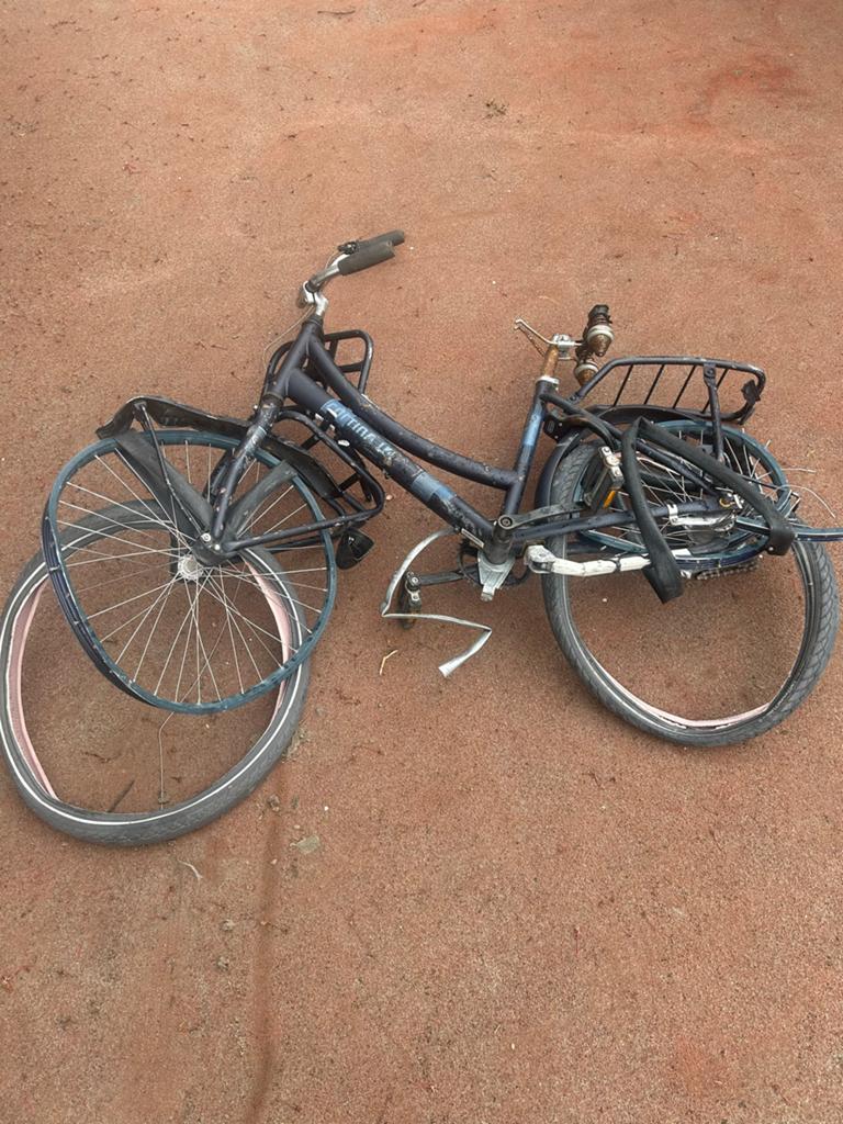 Beschadigde fiets - onderdelen of opknapper, Overige merken, Gebruikt, Velgrem, 56 cm of meer