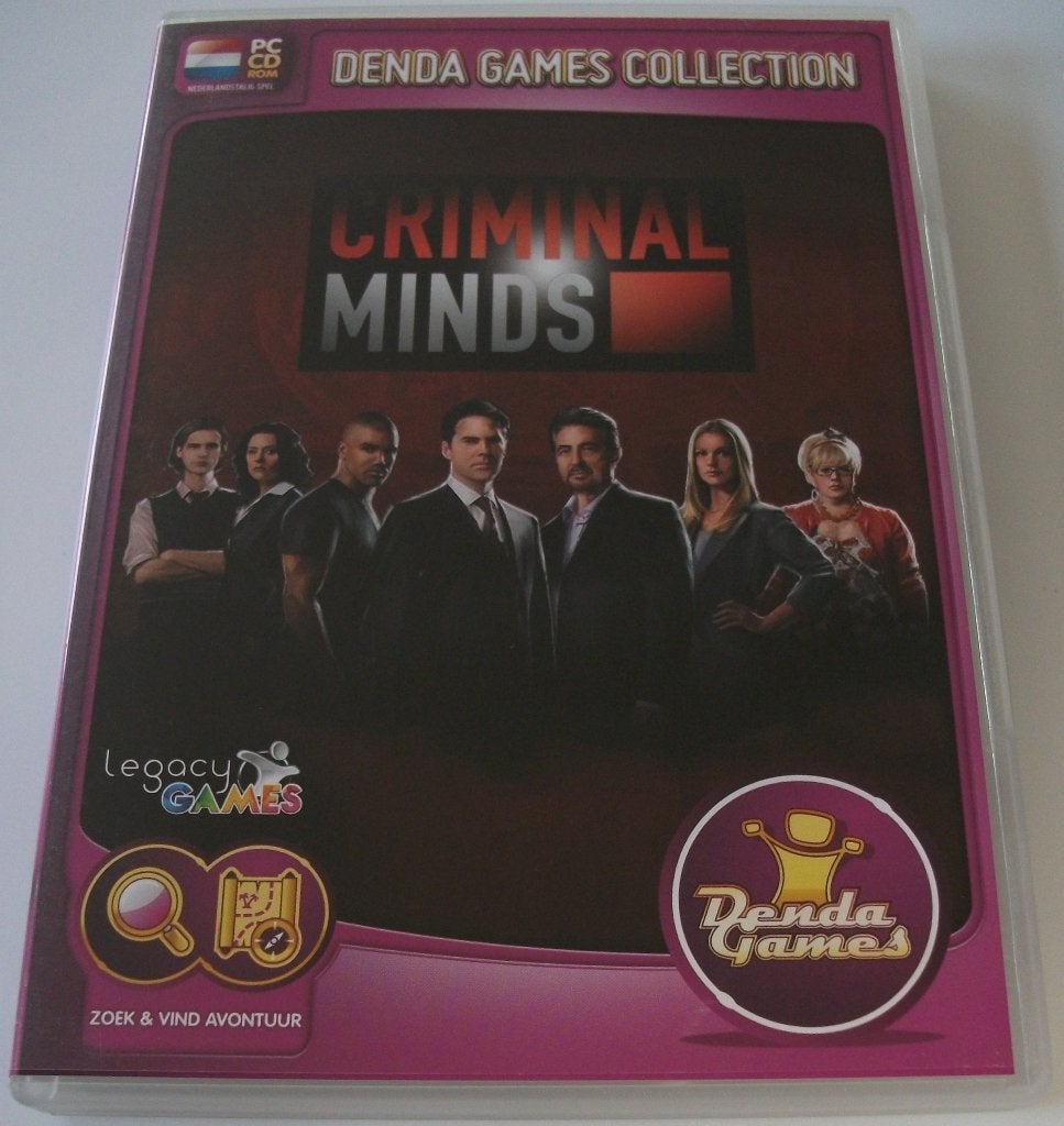 PC Game *** CRIMINAL MINDS *** Behavioral Analysis Unit, Puzzel en Educatief, 1 speler, Ophalen of Verzenden, Zo goed als nieuw