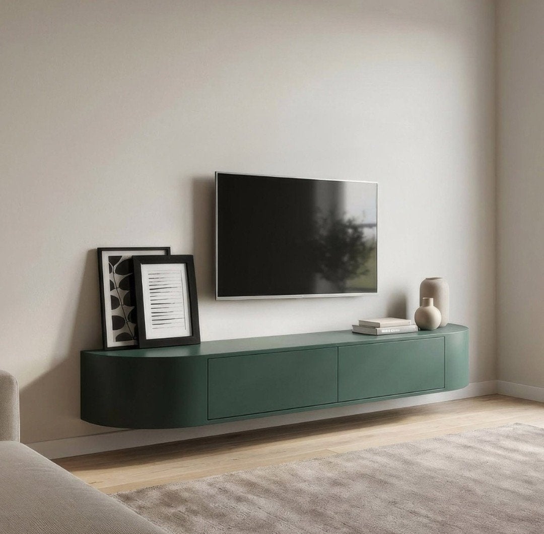 Exclusief Maatwerk | zwevend TV Meubel | nw prijs 2.145€, Huis en Inrichting, Kasten | Televisiemeubels, Ophalen, Eikenhout, Nieuw