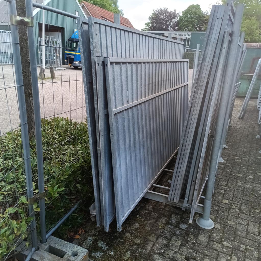 3 stuks 3m geheel damwand kennelpanelen tussenpaneel dicht, Ophalen, Nieuw, 110 cm of meer, 100 cm of meer