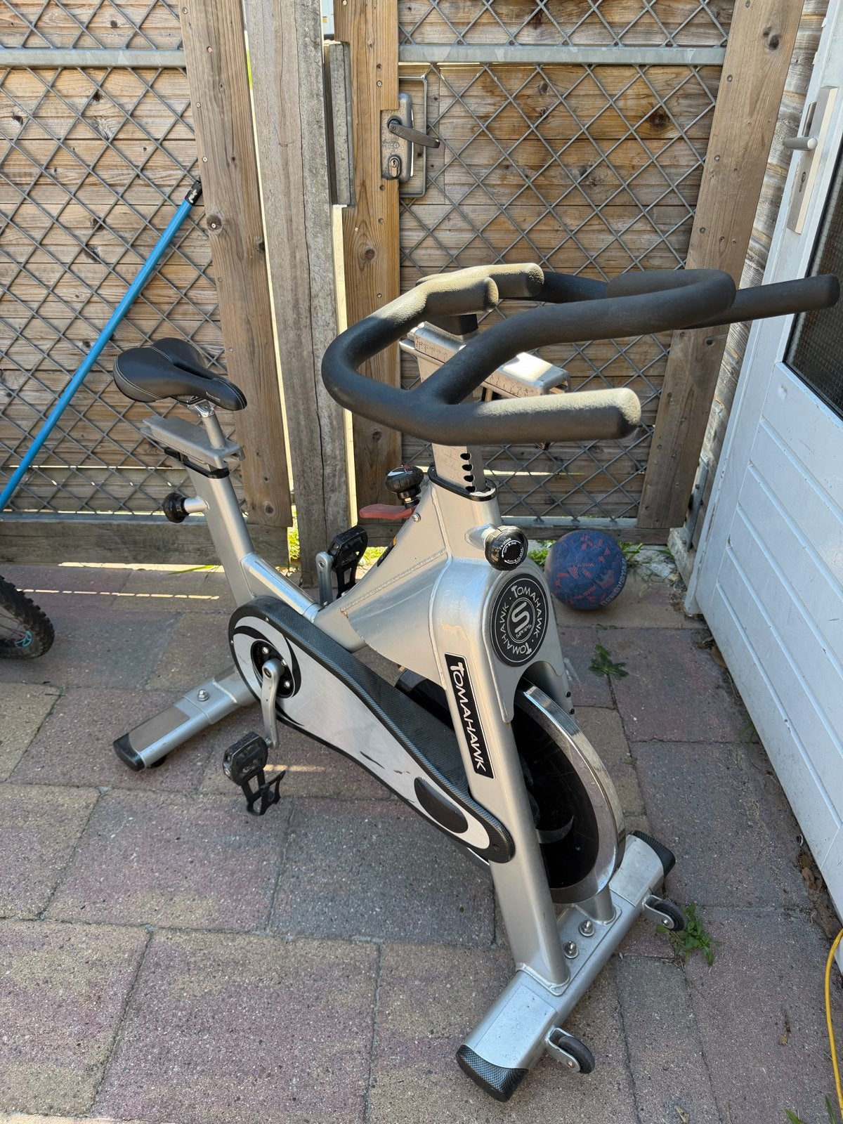 Tomahawk S Series Spinningbike - Professionele Spin fiets, Gebruikt, Spinningfiets, Ophalen of Verzenden, Metaal