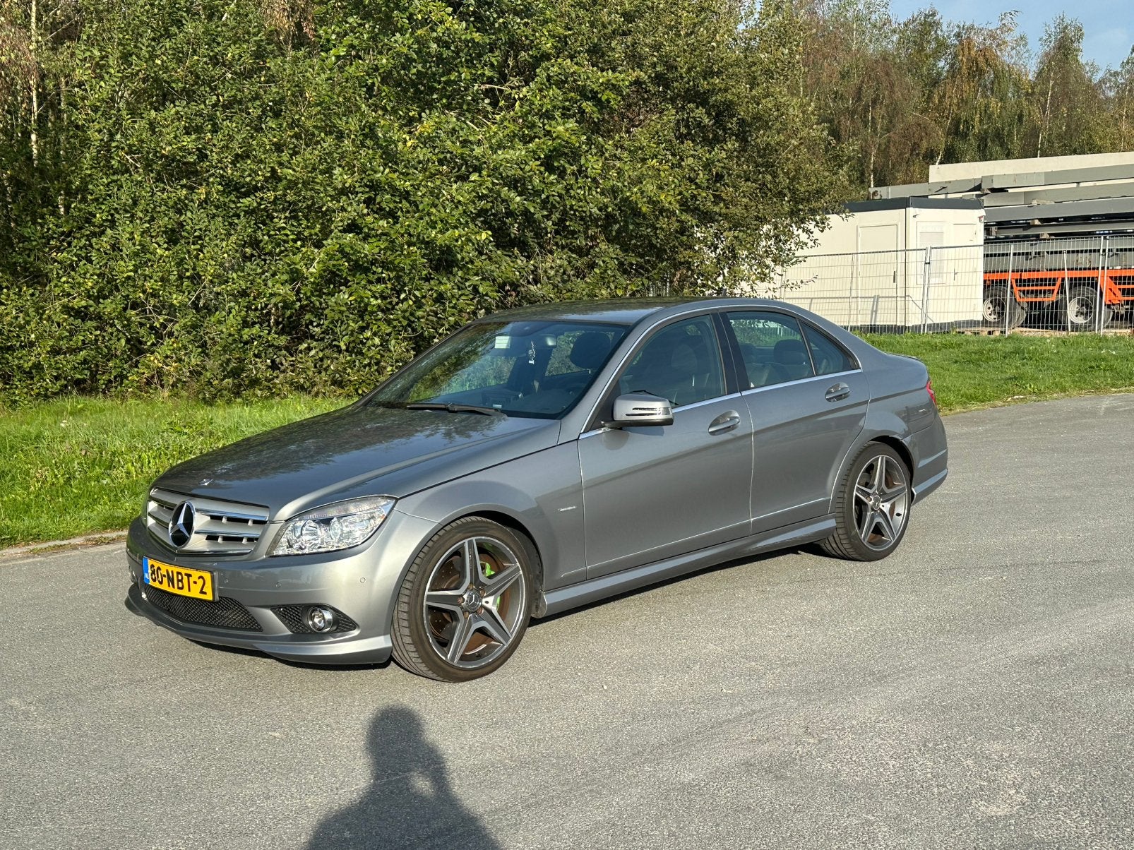 Mercedes-Benz C-Klasse 3.5 C350 Sedan AUT 2009 Grijs, Auto's, Automaat, Achterwielaandrijving, 1800 kg, 10 km/l