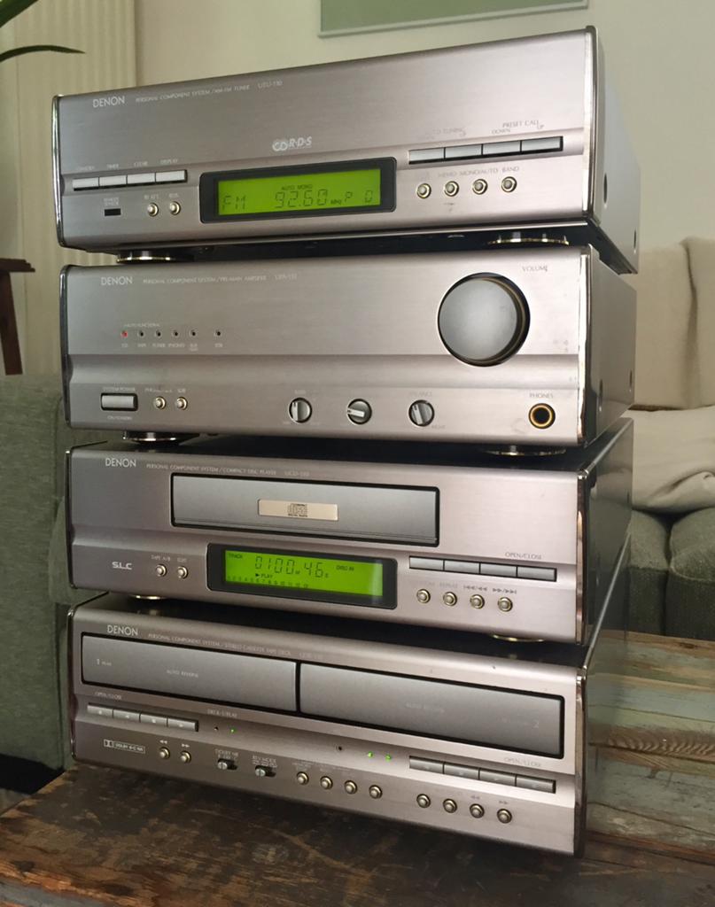 DENON D110 D-110 stereoset UPA-110 UCD-110 UTU-100 UDR-110, Ophalen, Gebruikt, Tuner of Radio, DENON