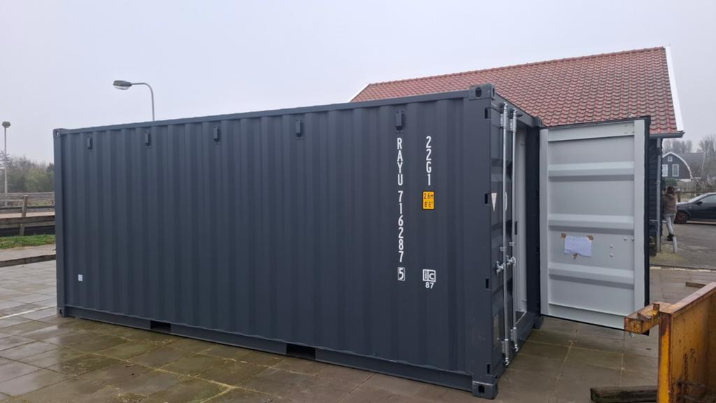 Opslagruimte / garagebox te huur – 20ft container (14 m²) V, Ophalen of Verzenden