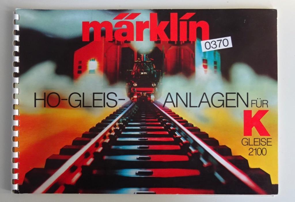 0370 Märklin Banenboek voor K-rails, Hobby en Vrije tijd, Modeltreinen | H0, Wisselstroom, Zo goed als nieuw, Märklin, Boek, Tijdschrift of Catalogus