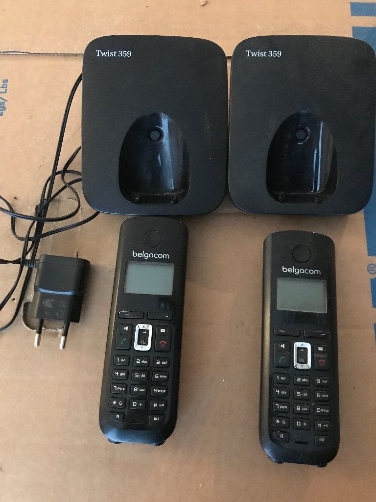 Telefoon Draadloos Belgacom Twist 359       µp, Ophalen of Verzenden, 1 handset