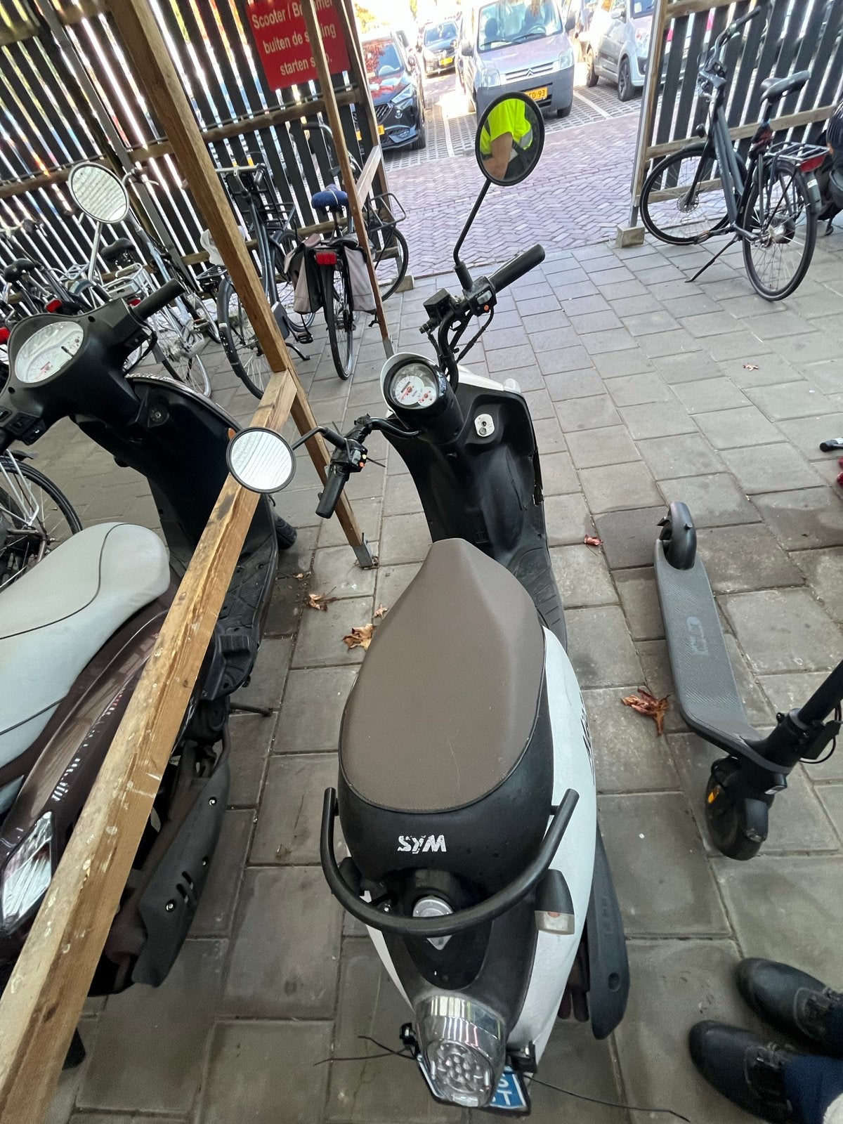 Sym Mio 50 - Start niet meer, voor onderdelen/hobbyist, Ophalen, Gebruikt, SYM