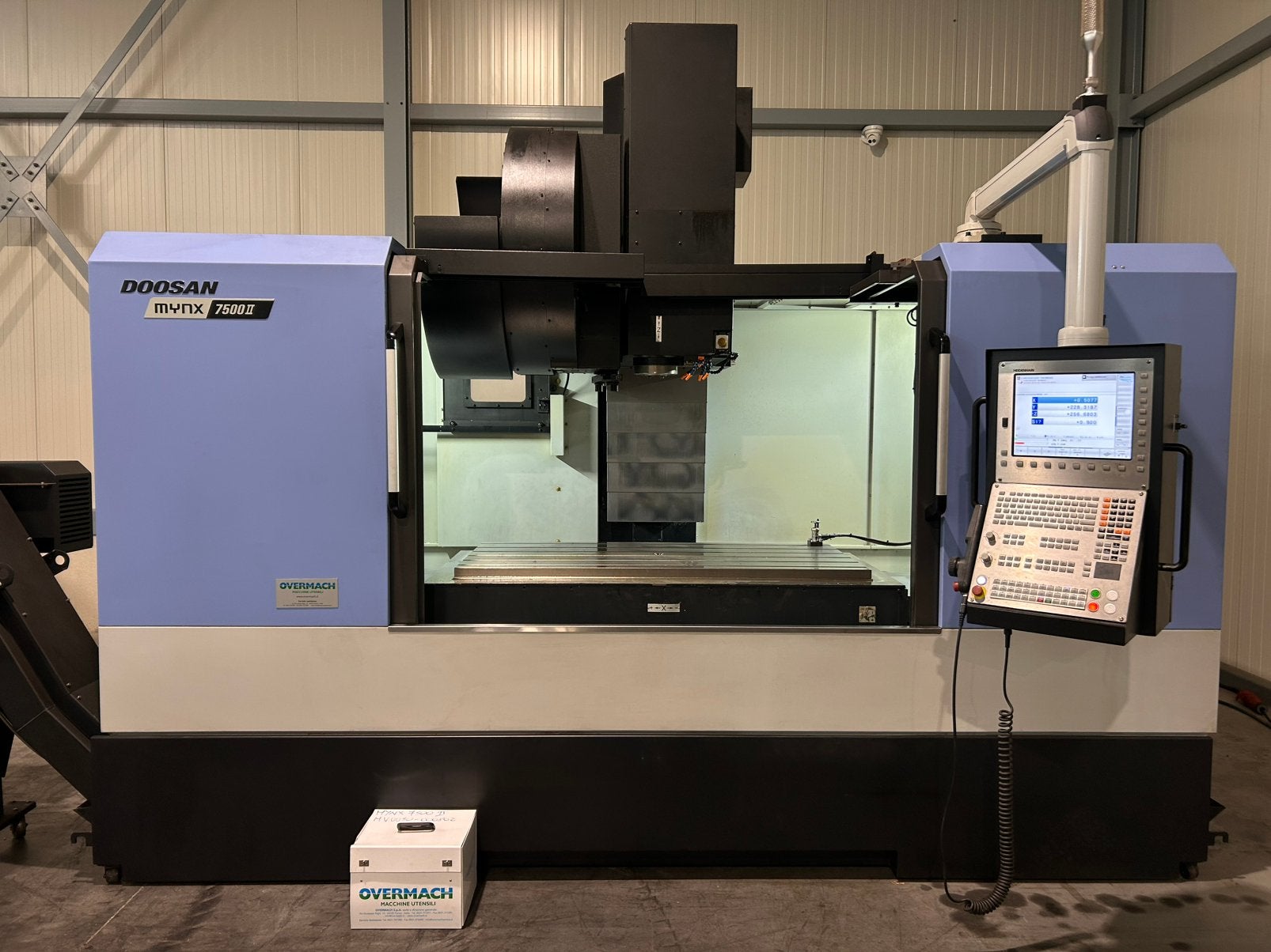 Doosan Mynx 7500II CNC Bewerkingscentrum MET HEIDENHAIN!!!, Doe-het-zelf en Verbouw, Draaibanken, Ophalen, 1000 mm of meer, Zo goed als nieuw