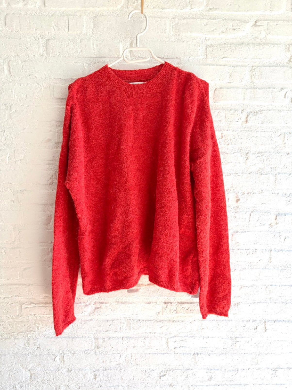 Rode trui, Verzenden, Zo goed als nieuw, Maat 36 (S), Rood
