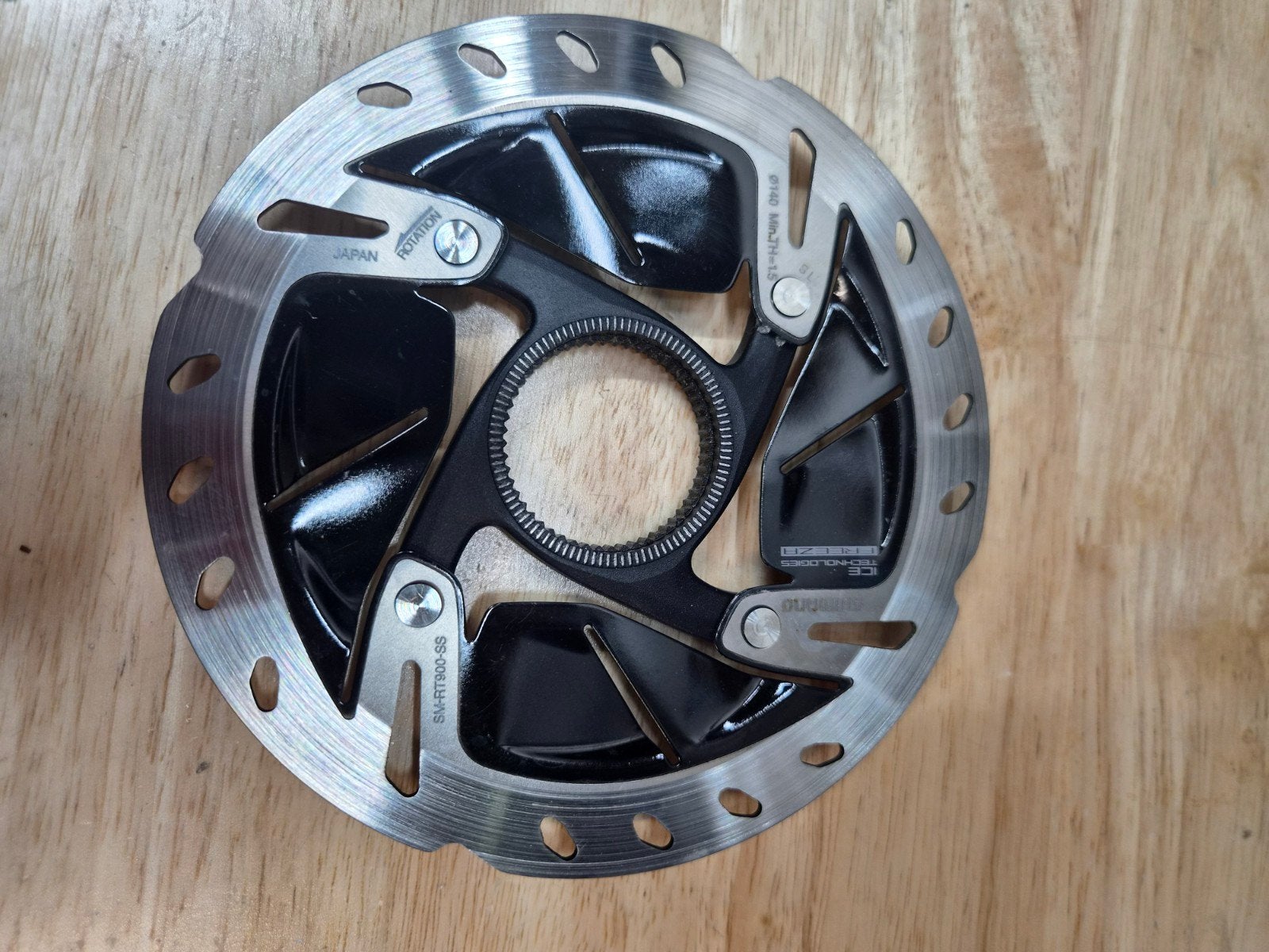 Dura-Ace Remschijf 140 en 160mm, Fietsen en Brommers, Staal, Ophalen of Verzenden, Zo goed als nieuw, Shimano