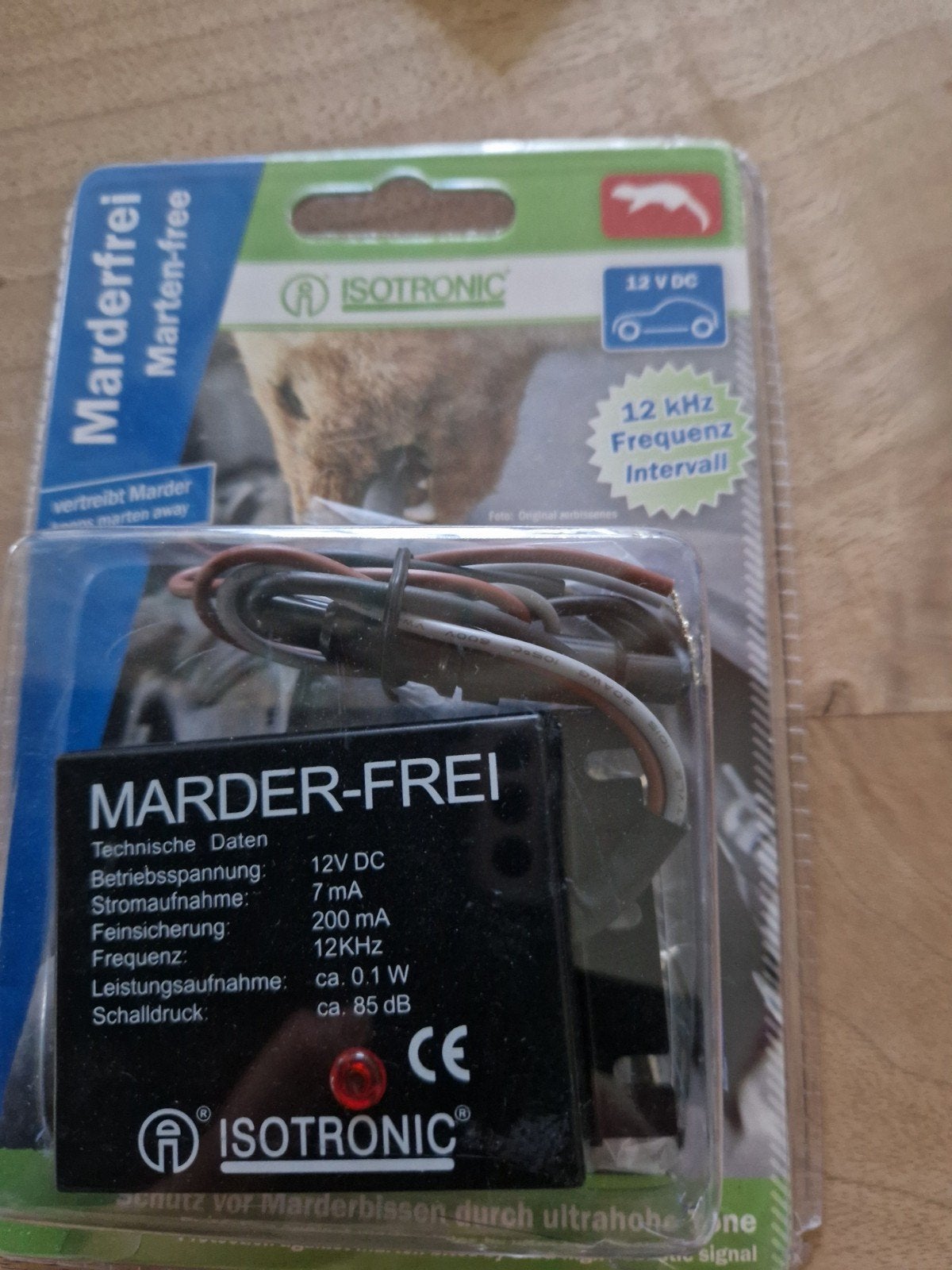 ISOTRONIC Marterverjager 12V DC - Nieuw in verpakking, Ophalen, Nieuw
