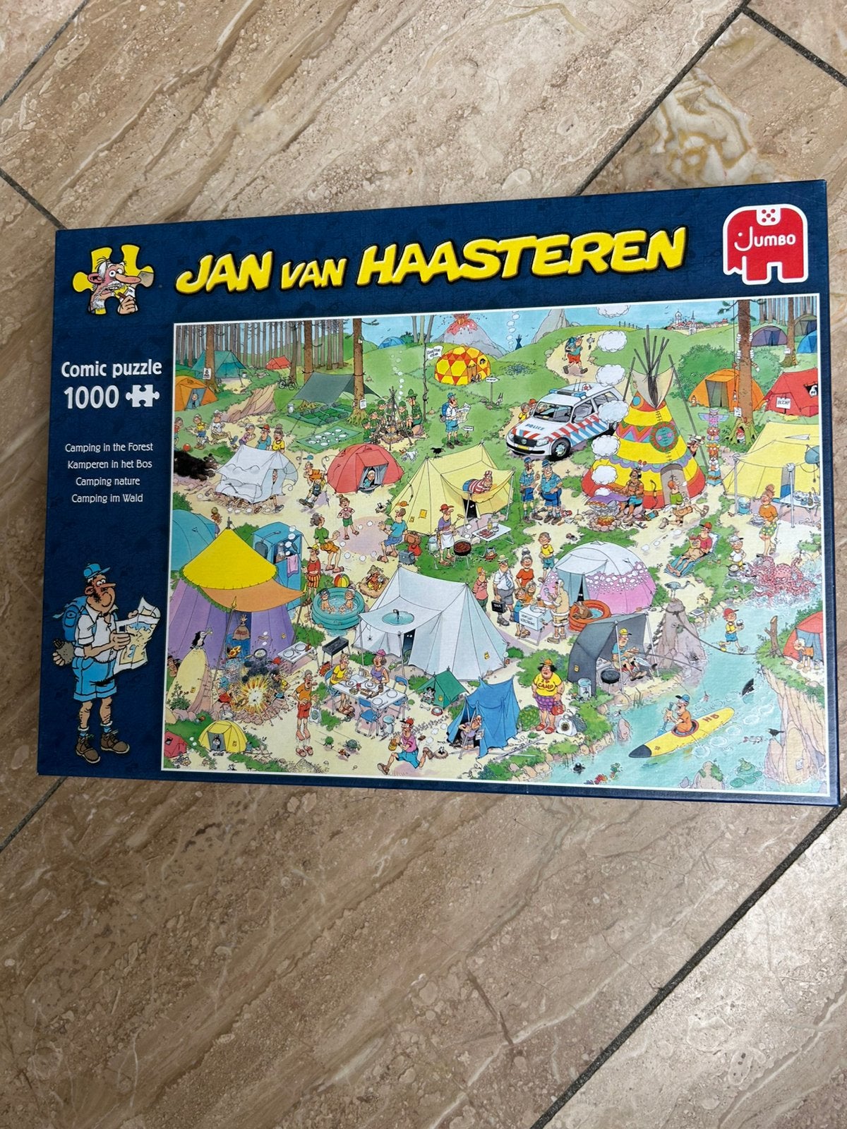 Jan van Haasteren puzzeks 1000 stukjes, Ophalen, 500 t/m 1500 stukjes, Zo goed als nieuw