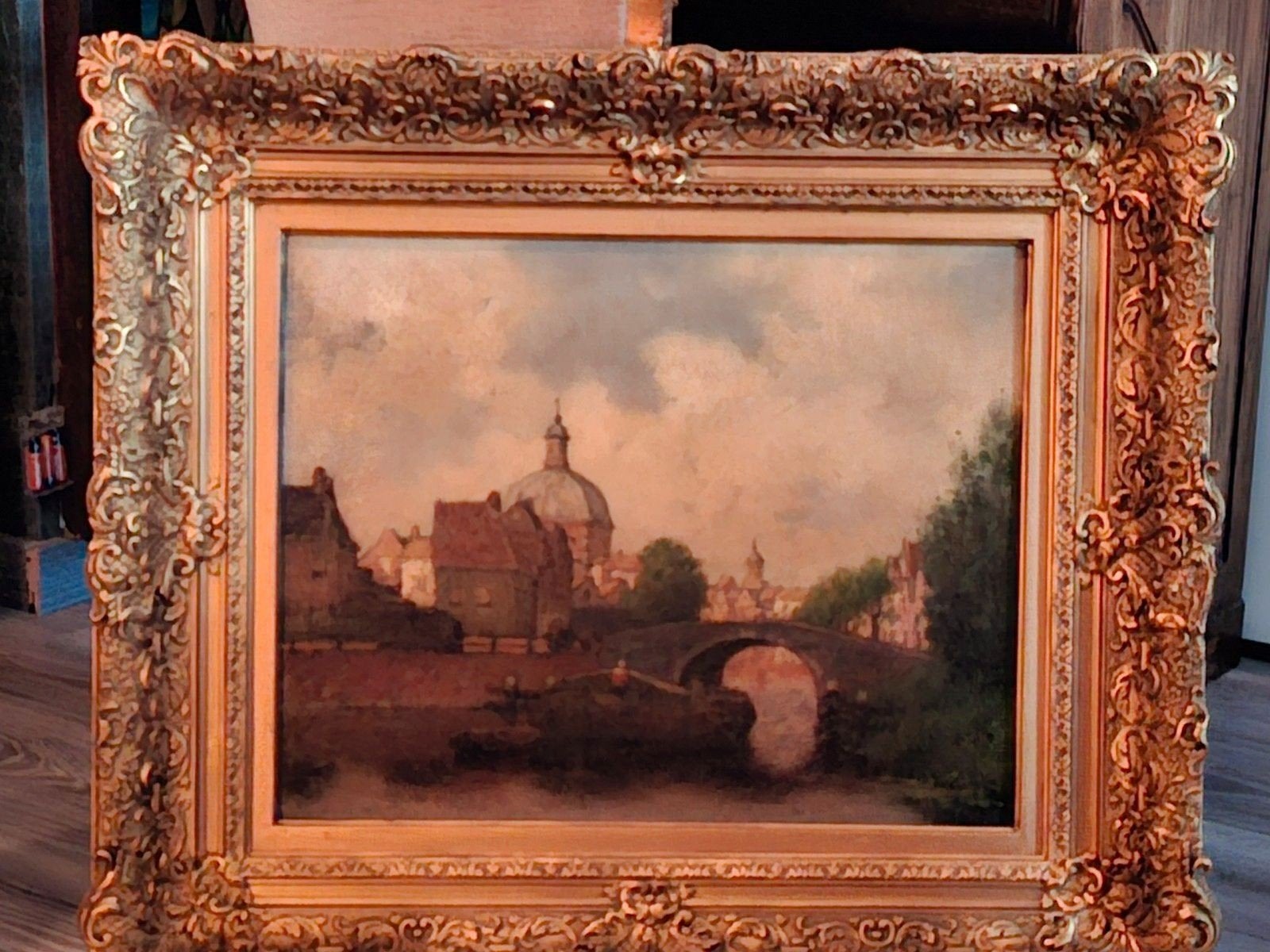 mooi oud schilderij, Antiek en Kunst, Ophalen of Verzenden