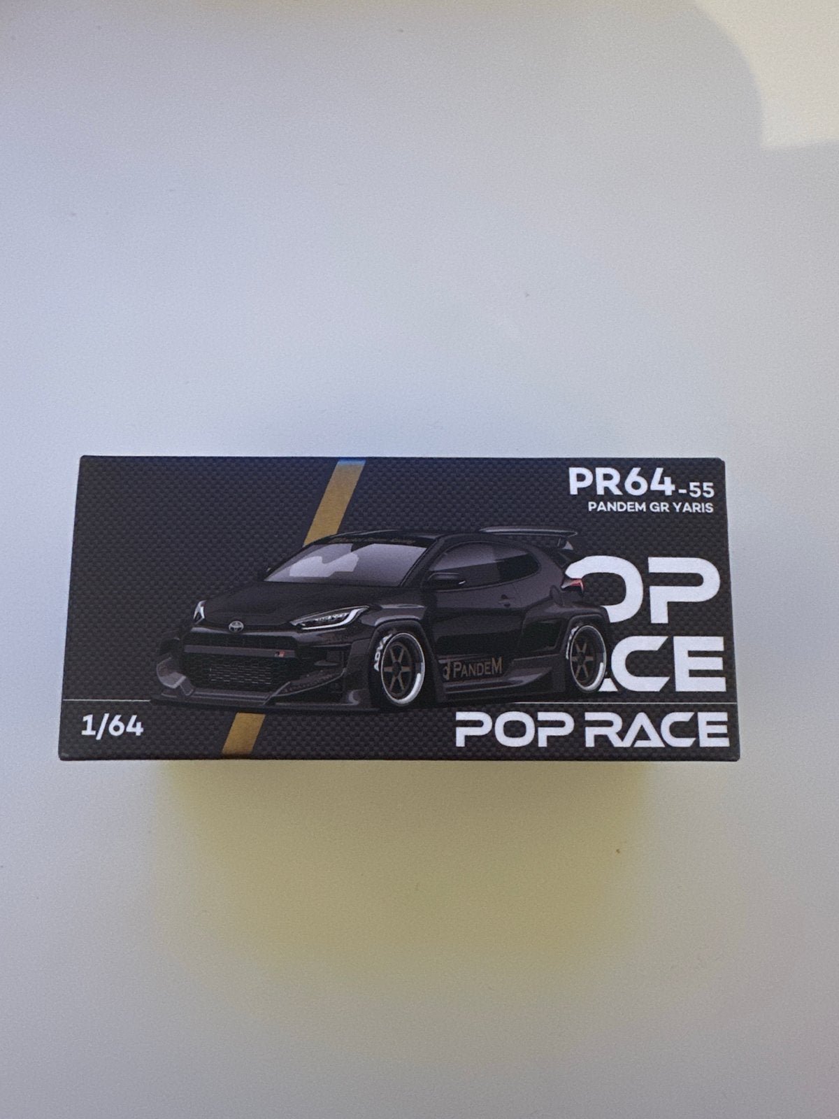 Pop Race PR64-55 Pandem GR Yaris 1/64 modelauto, Ophalen of Verzenden, Nieuw, Overige typen