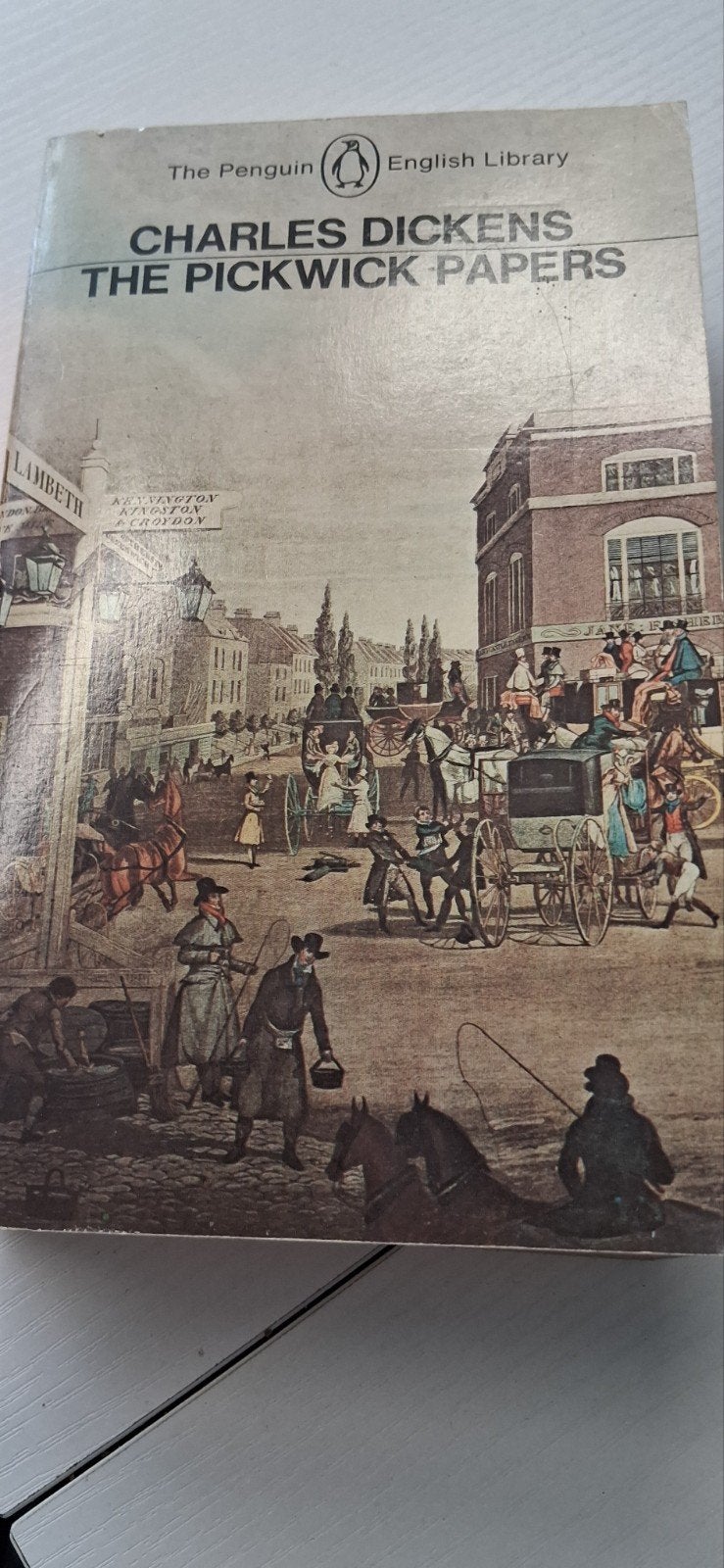 The Pickwick Papers - Charles Dickens (Engels), Ophalen of Verzenden, Gelezen, Charles Dickens, Europa overig