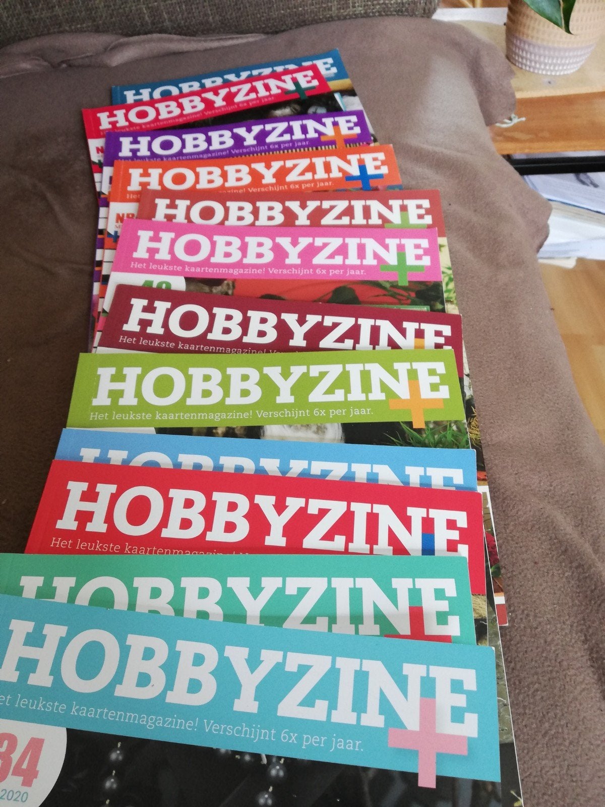 Hobbyzine, 2 jaargangen, 12 nummers, Ophalen of Verzenden, Zo goed als nieuw, Overige thema's, Knipvel