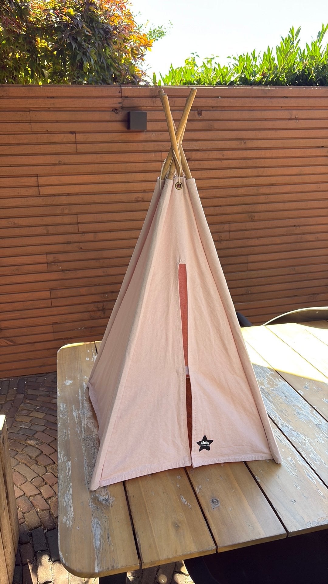 Kids concept roze poppen tipi tent, Ophalen, Zo goed als nieuw, Overige materialen