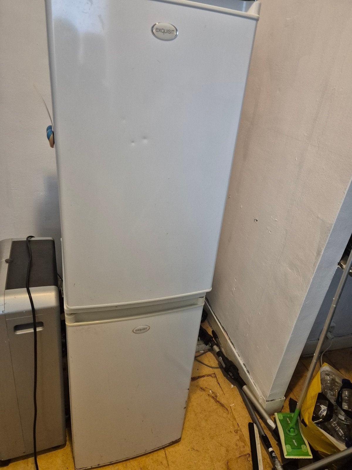 2x GRATIS Exquisit Koelkast  - Wit, Ophalen, 150 tot 200 liter, Gebruikt, Met aparte vriezer