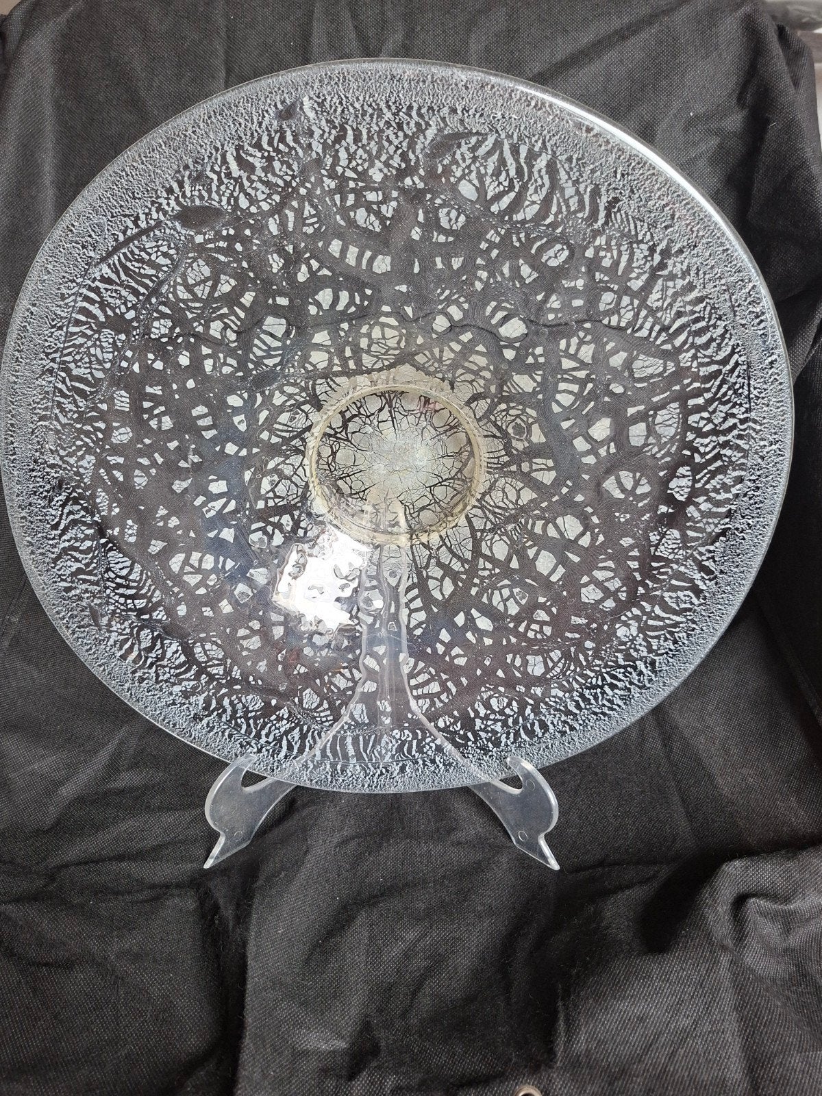 A.D. Copier schaal Tincraquele 38cm, Ophalen of Verzenden