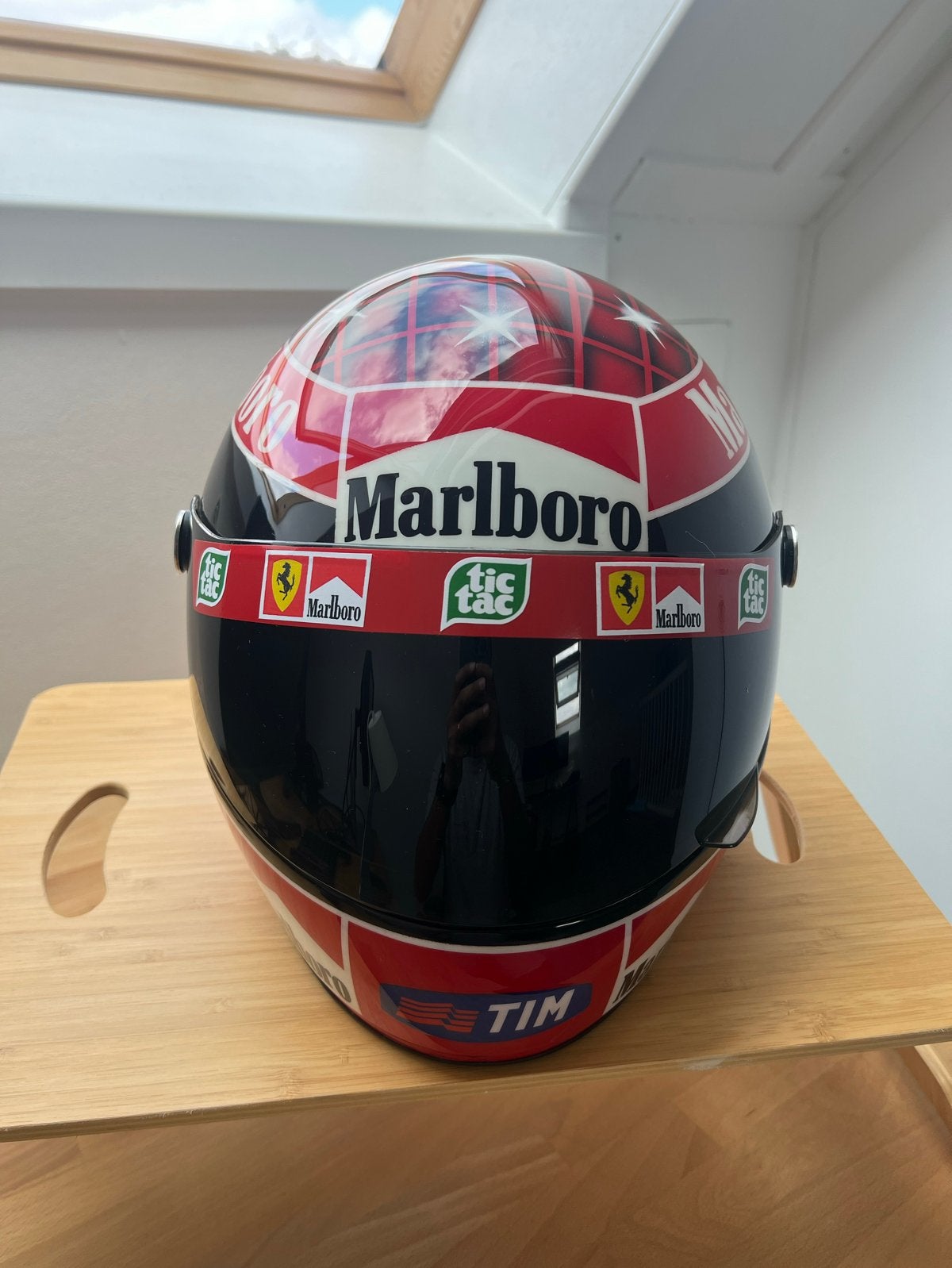 2000 Michael Schumacher F1 Replica Helm - Marlboro Design, Verzamelen, Automerken, Motoren en Formule 1, Ophalen of Verzenden