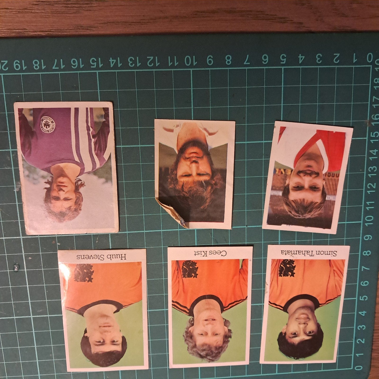 Vintage Voetbal Stickers Jaren '80 - Hema KNVB, Ophalen of Verzenden