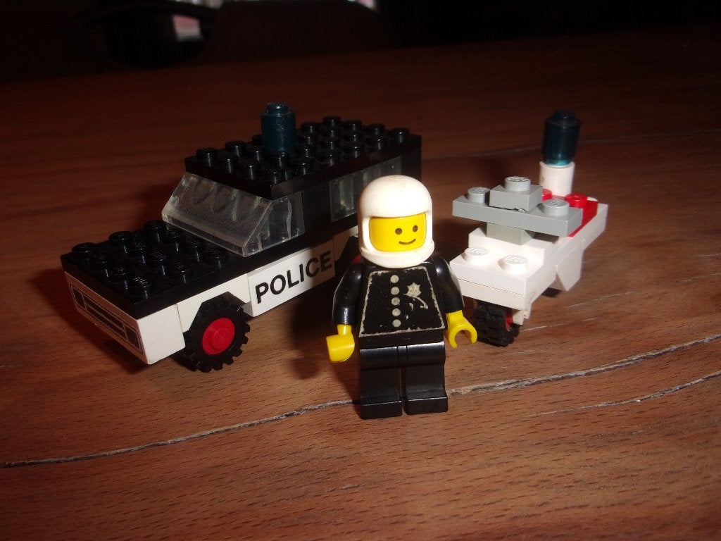 Lego Town 644-2 Police Mobile Patrol uit 1978 (1), Gebruikt, Overige thema's, Lego, Ophalen of Verzenden